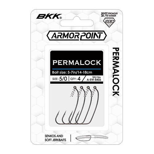 BKK Armor-Point Permalock haak - Water Wolves Fishing Store