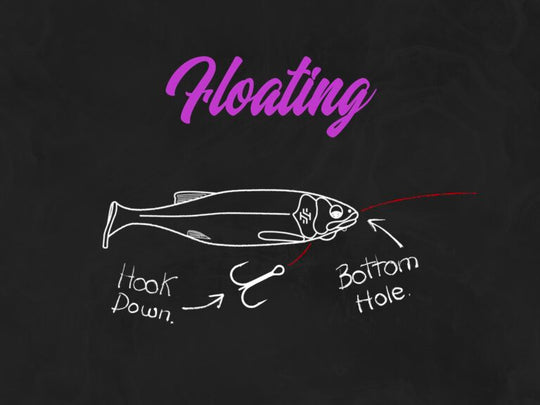 HISPANO LURES Polaris 147 Floating Shad - Water Wolves Fishing Store