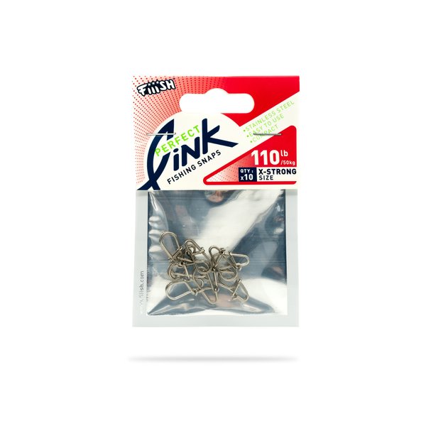 FIIISH Perfect Link® snaps X-Strong 110lb - Water Wolves Fishing Store
