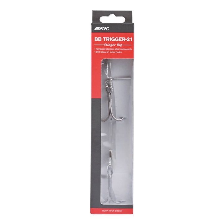 BKK BB Trigger-21 SS 1/0 stinger rig - Water Wolves Fishing Store