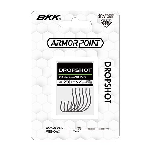 BKK Armor-Point Dropshot haak - Water Wolves Fishing Store