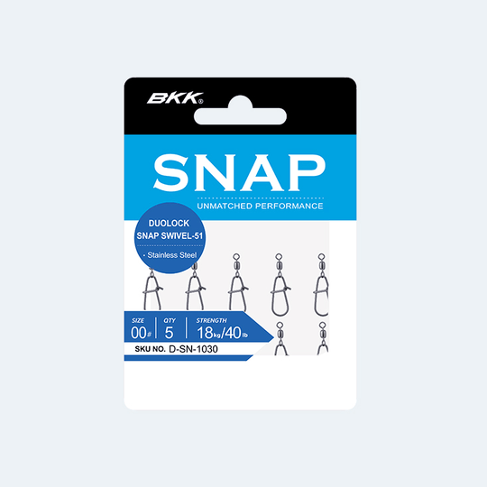 BKK DuoLock Snap Swivel-51 - Water Wolves Fishing Store