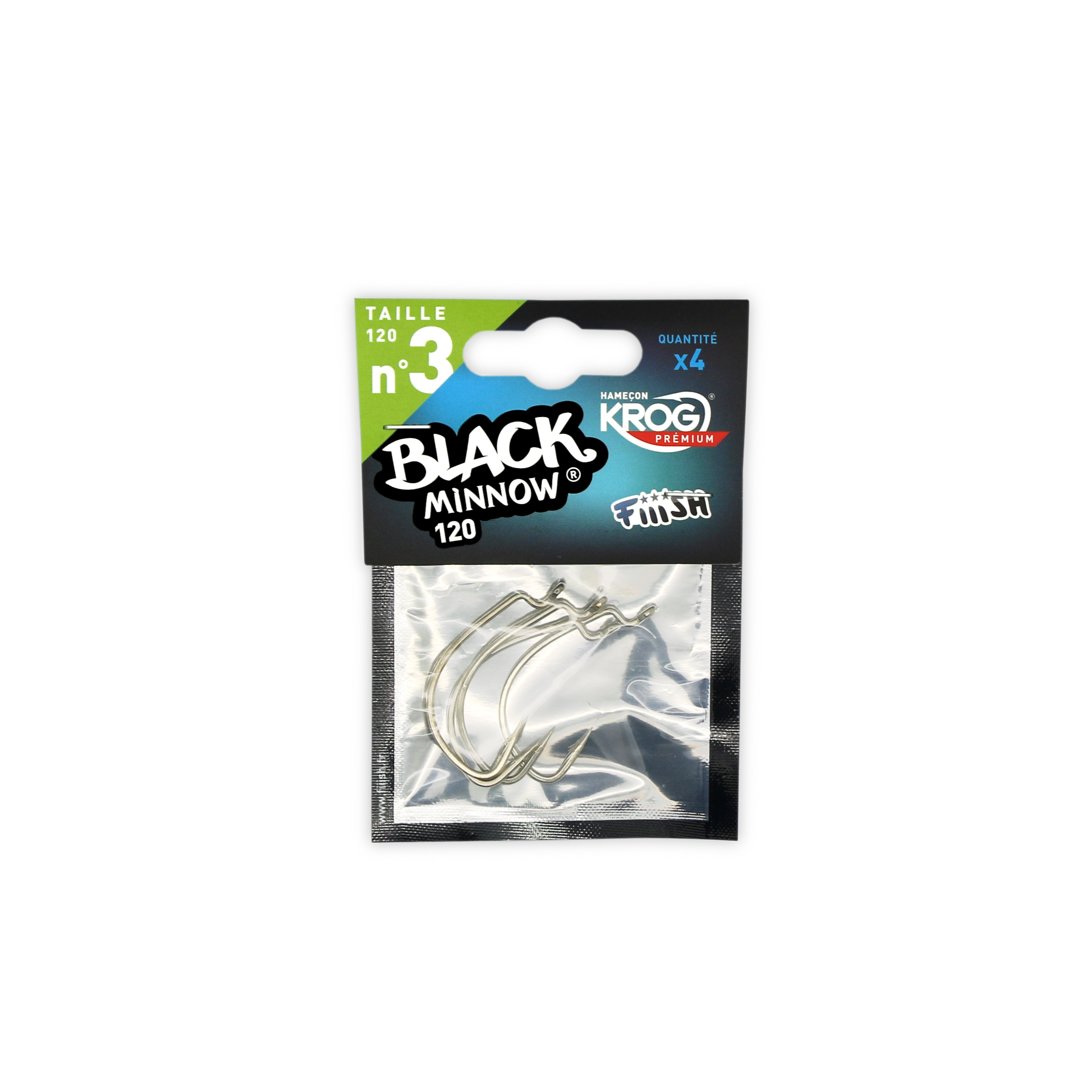 FIIISH KROG PREMIUM HOOKS by VMC No.3 - Water Wolves Fishing Store