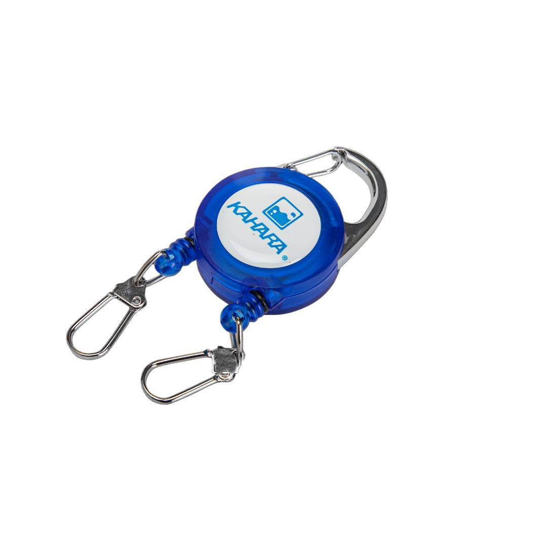 KAHARA Twin Pin On Reel Double – Compacte Tool Retractor - Water Wolves Fishing Store