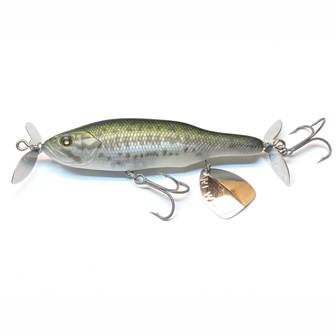 NISHINE LURE WORKS Abino 110F Prop Bait - Water Wolves Fishing Store