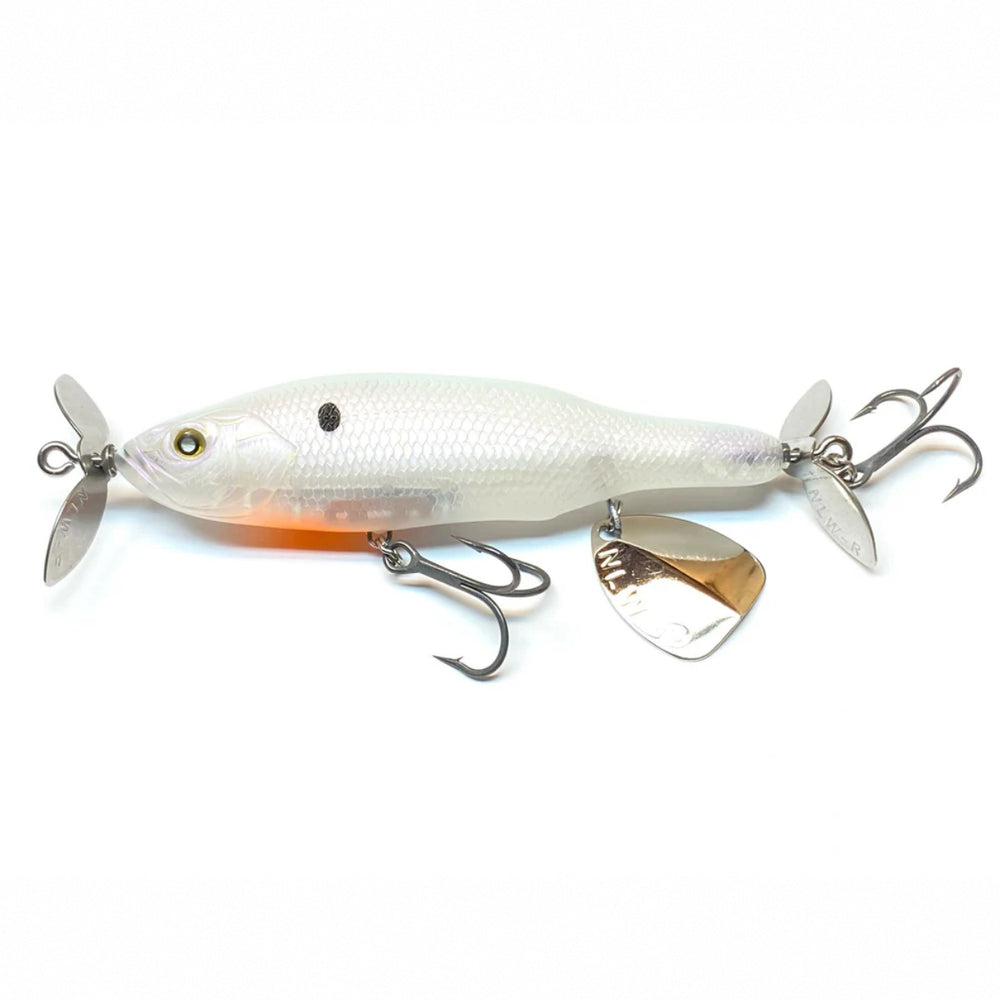 NISHINE LURE WORKS Abino 110F Prop Bait - Water Wolves Fishing Store