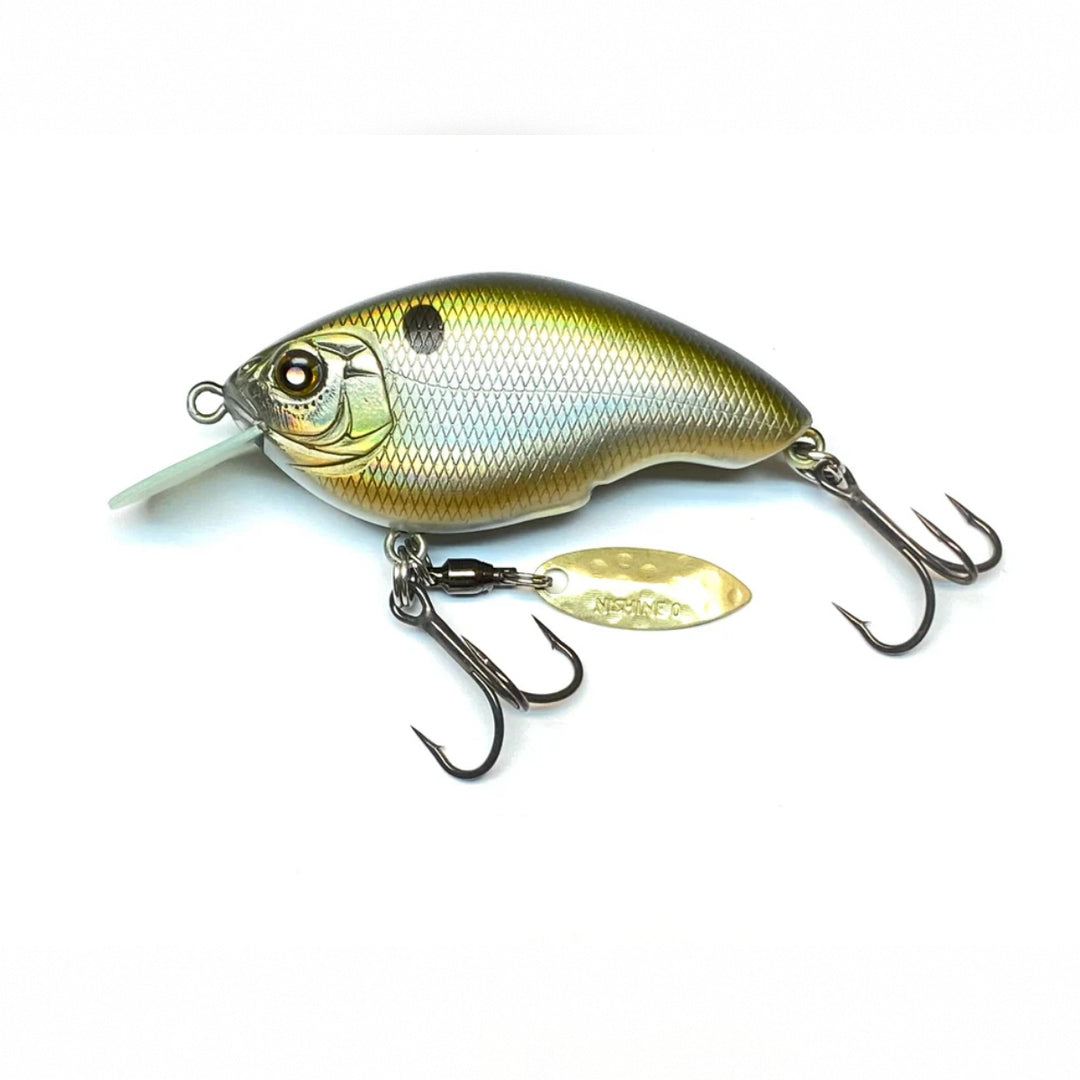 NISHINE LURE WORKS Baby Chippawa RB Blade Crank Bait - Water Wolves Fishing Store
