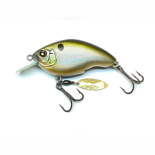 NISHINE LURE WORKS Baby Chippawa RB Blade Crank Bait - Water Wolves Fishing Store