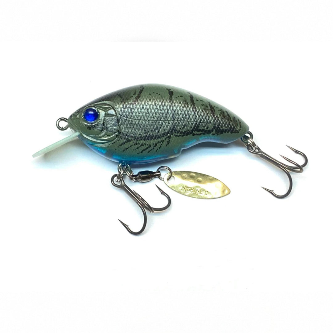 NISHINE LURE WORKS Baby Chippawa RB Blade Crank Bait - Water Wolves Fishing Store