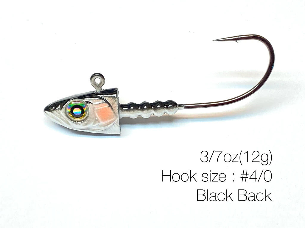 NISHINE LURE WORKS SmeltHead Jighead - Water Wolves Fishing Store