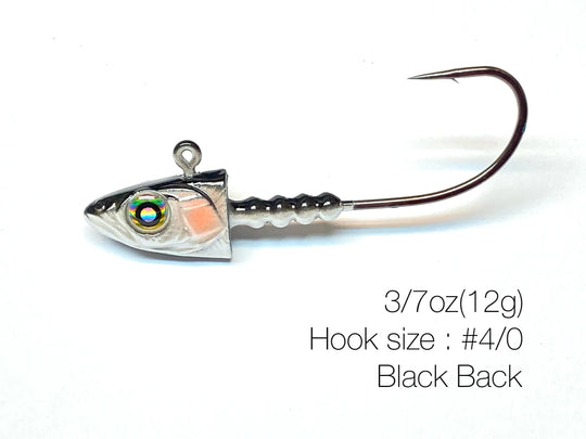 NISHINE LURE WORKS SmeltHead Jighead - Water Wolves Fishing Store