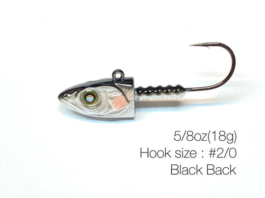 NISHINE LURE WORKS SmeltHead Jighead - Water Wolves Fishing Store
