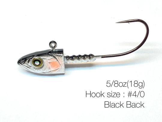 NISHINE LURE WORKS SmeltHead Jighead - Water Wolves Fishing Store