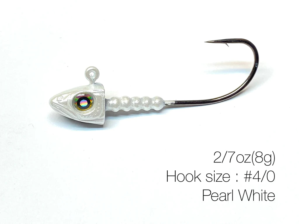 NISHINE LURE WORKS SmeltHead Jighead - Water Wolves Fishing Store