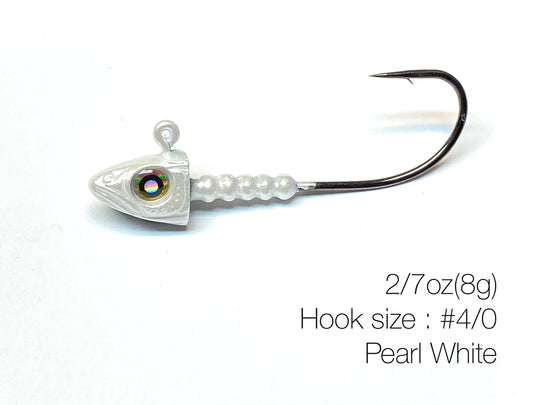 NISHINE LURE WORKS SmeltHead Jighead - Water Wolves Fishing Store