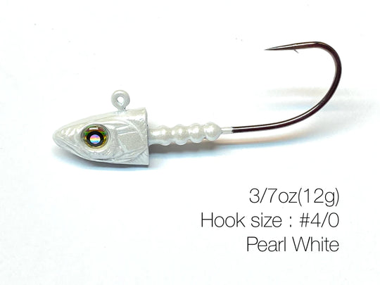 NISHINE LURE WORKS SmeltHead Jighead - Water Wolves Fishing Store