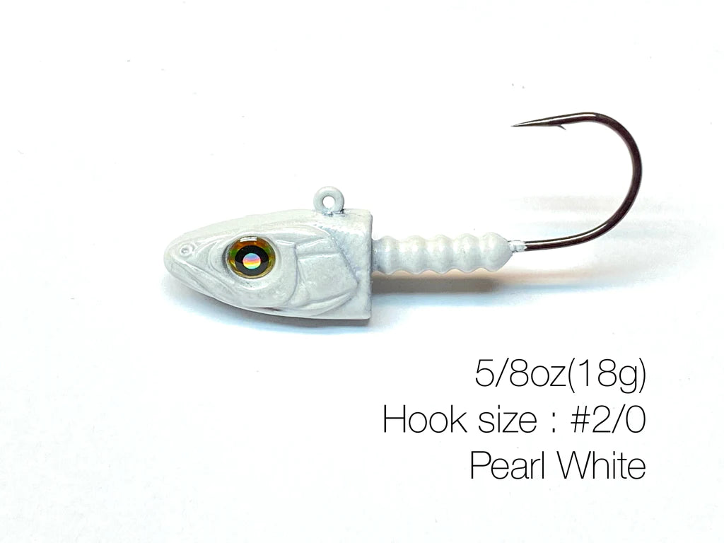 NISHINE LURE WORKS SmeltHead Jighead - Water Wolves Fishing Store