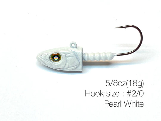 NISHINE LURE WORKS SmeltHead Jighead - Water Wolves Fishing Store