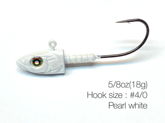 NISHINE LURE WORKS SmeltHead Jighead - Water Wolves Fishing Store