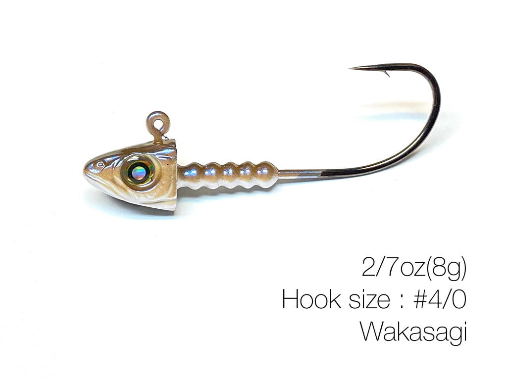 NISHINE LURE WORKS SmeltHead Jighead - Water Wolves Fishing Store