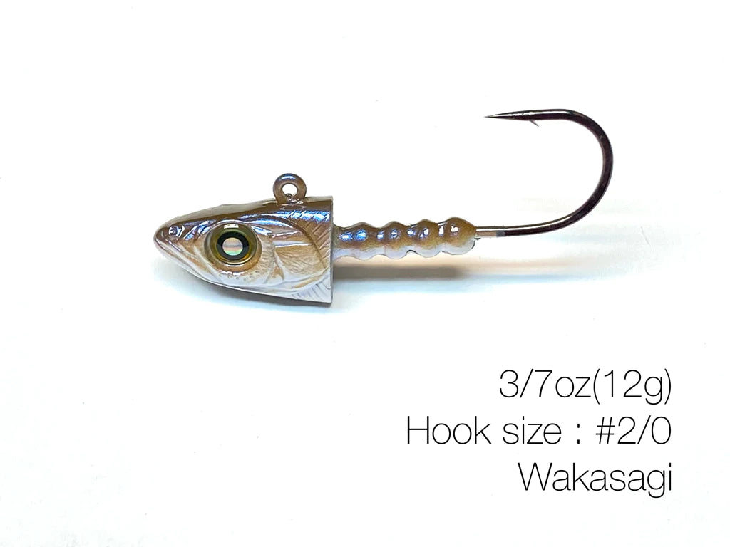 NISHINE LURE WORKS SmeltHead Jighead - Water Wolves Fishing Store