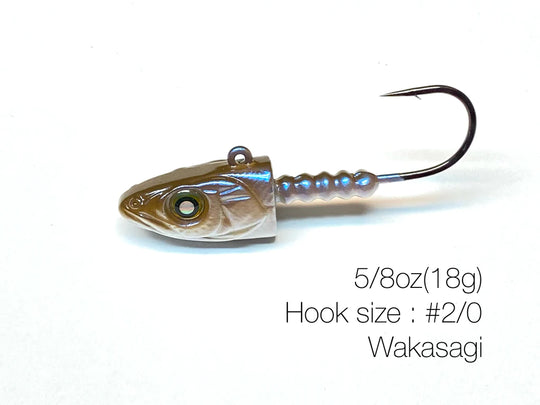 NISHINE LURE WORKS SmeltHead Jighead - Water Wolves Fishing Store