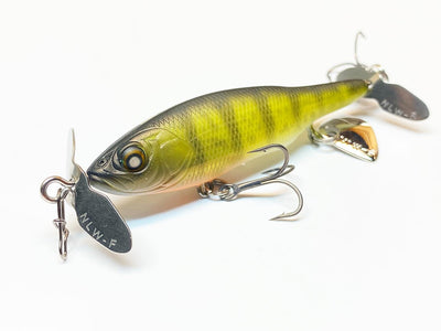 NISHINE LURE WORKS BABY ABINO 70S Prop Bait - Water Wolves Fishing Store