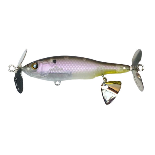 NISHINE LURE WORKS BABY ABINO 70S Prop Bait - Water Wolves Fishing Store