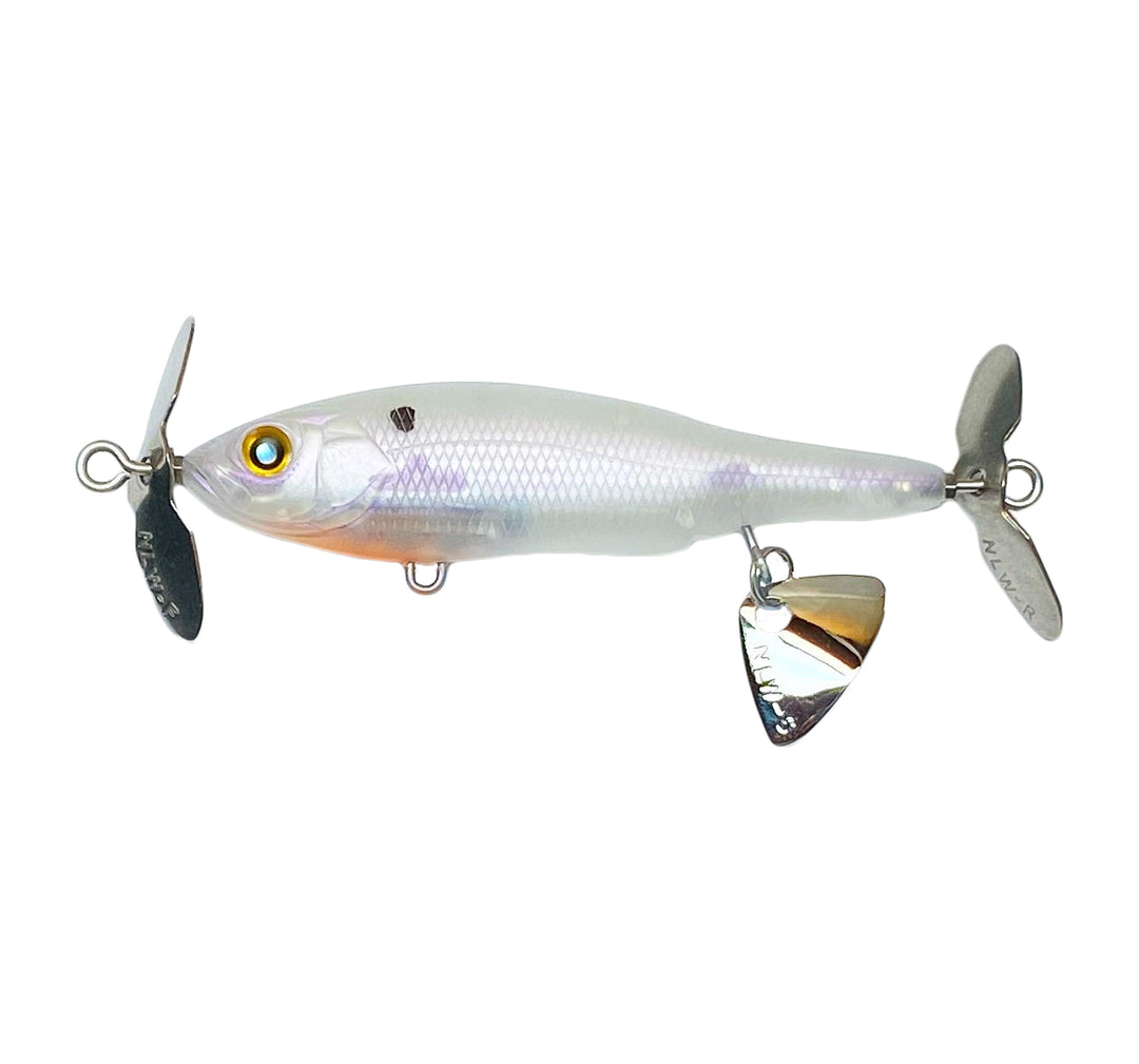 NISHINE LURE WORKS BABY ABINO 70S Prop Bait - Water Wolves Fishing Store